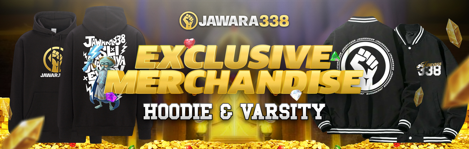 CLAIM EXCLUSIVE MERCHANDISE